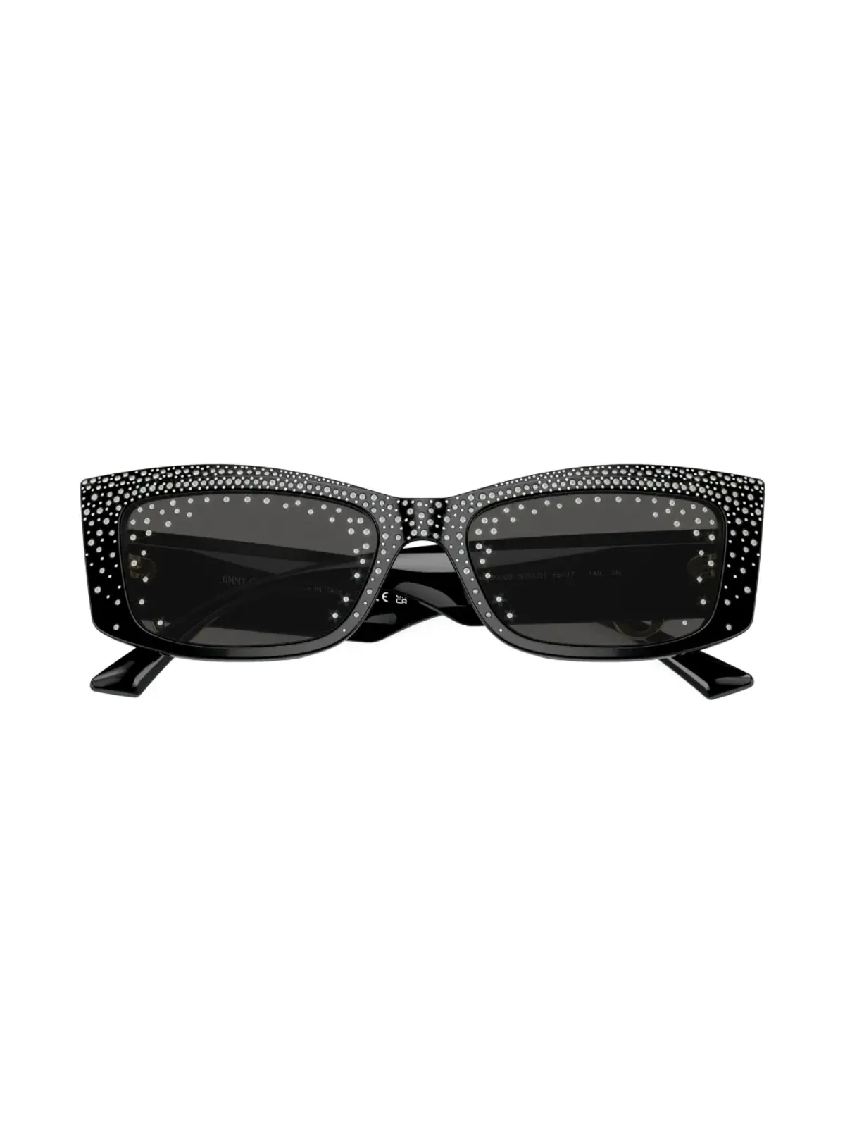 Jimmy Choo Eyewear タタム クリスタル装飾サングラス - 画像5