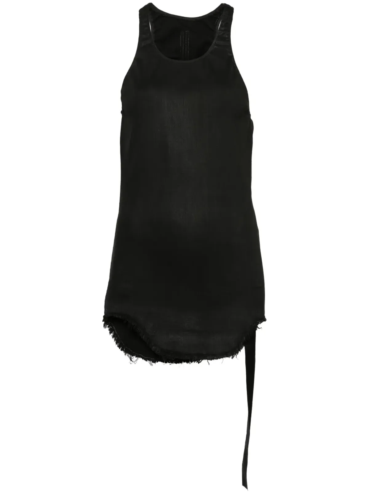 Rick Owens DRKSHDW デニム タンクトップ ブラック - 画像1