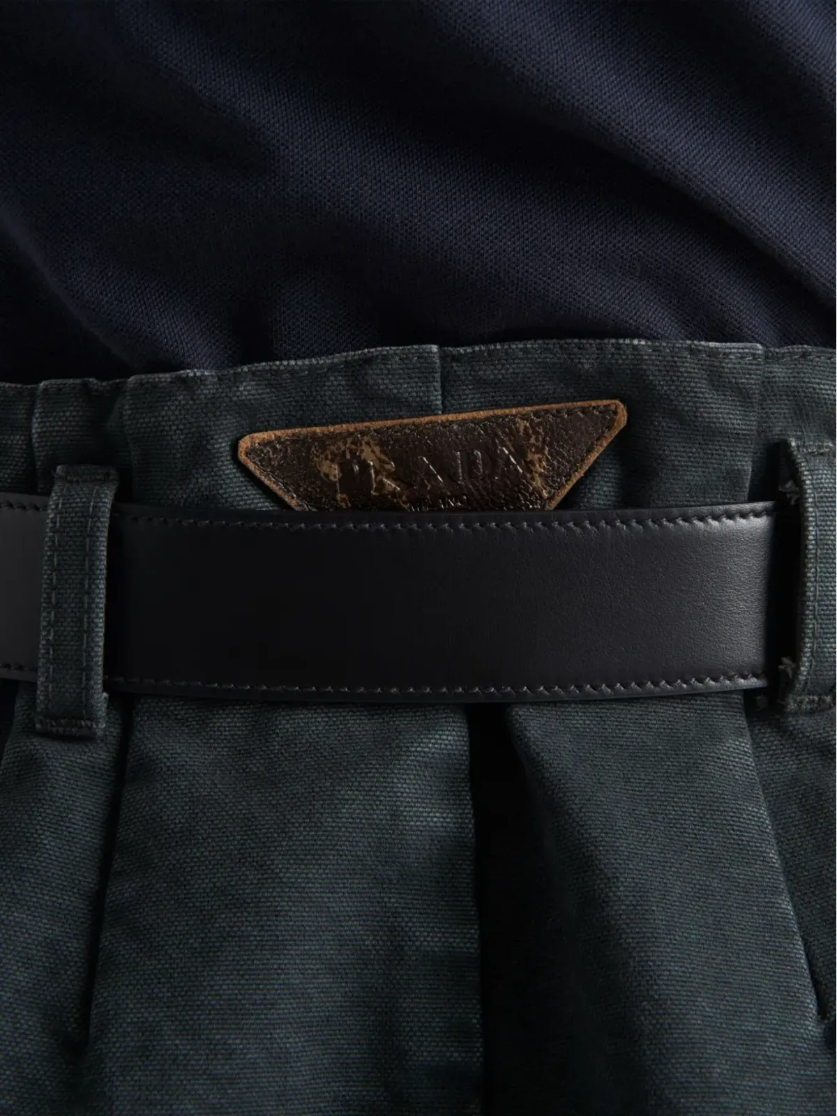 Prada A-line デニムミニスカート - グレー - 画像5