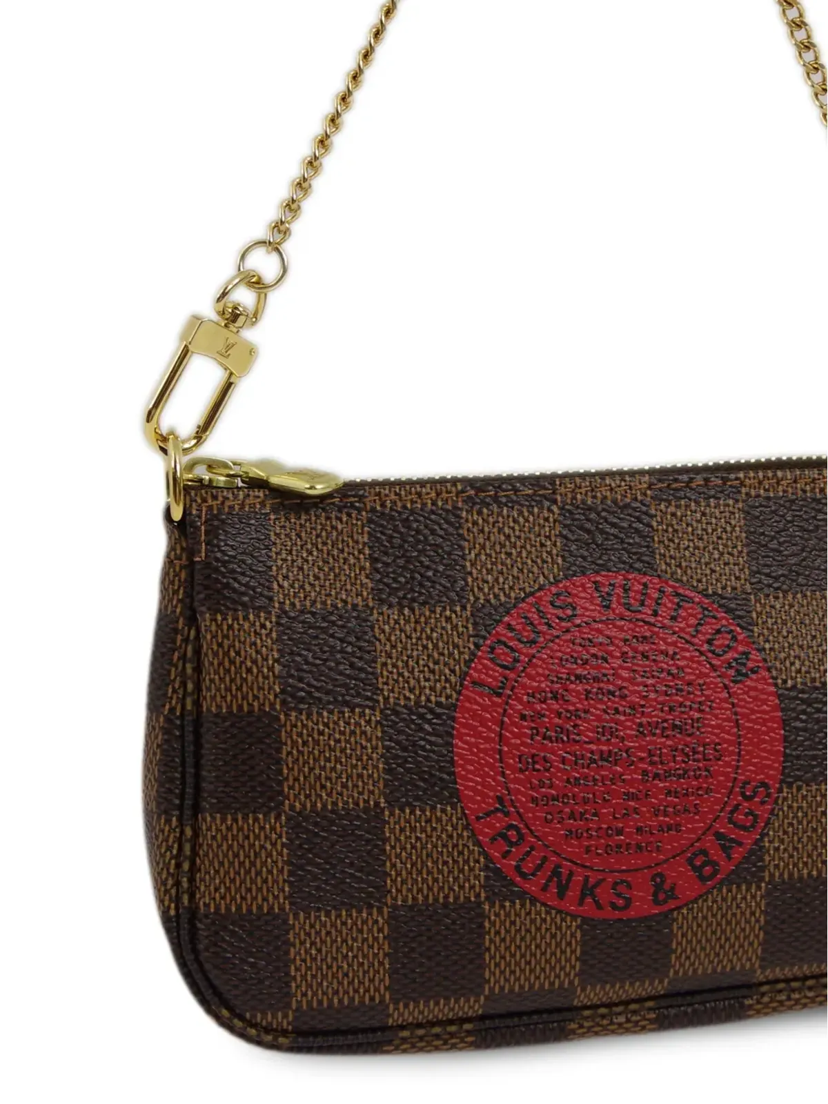 Louis Vuitton ビンテージ ミニ ポシェット・アクセソワ クラッチバッグ ブラウン - 画像3