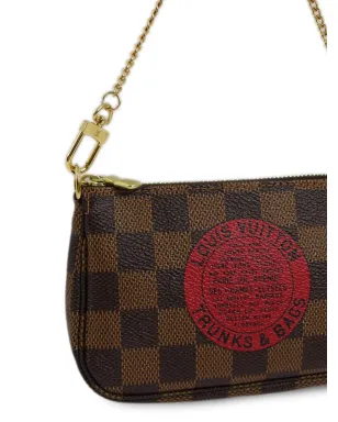 Louis Vuitton ビンテージ ミニ ポシェット・アクセソワ クラッチバッグ ブラウン - サムネイル3