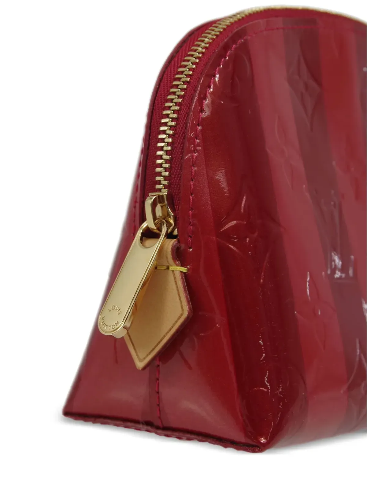 Louis Vuitton ビンテージ 2011 Rayure 洗面用ポーチ レッド - 画像3