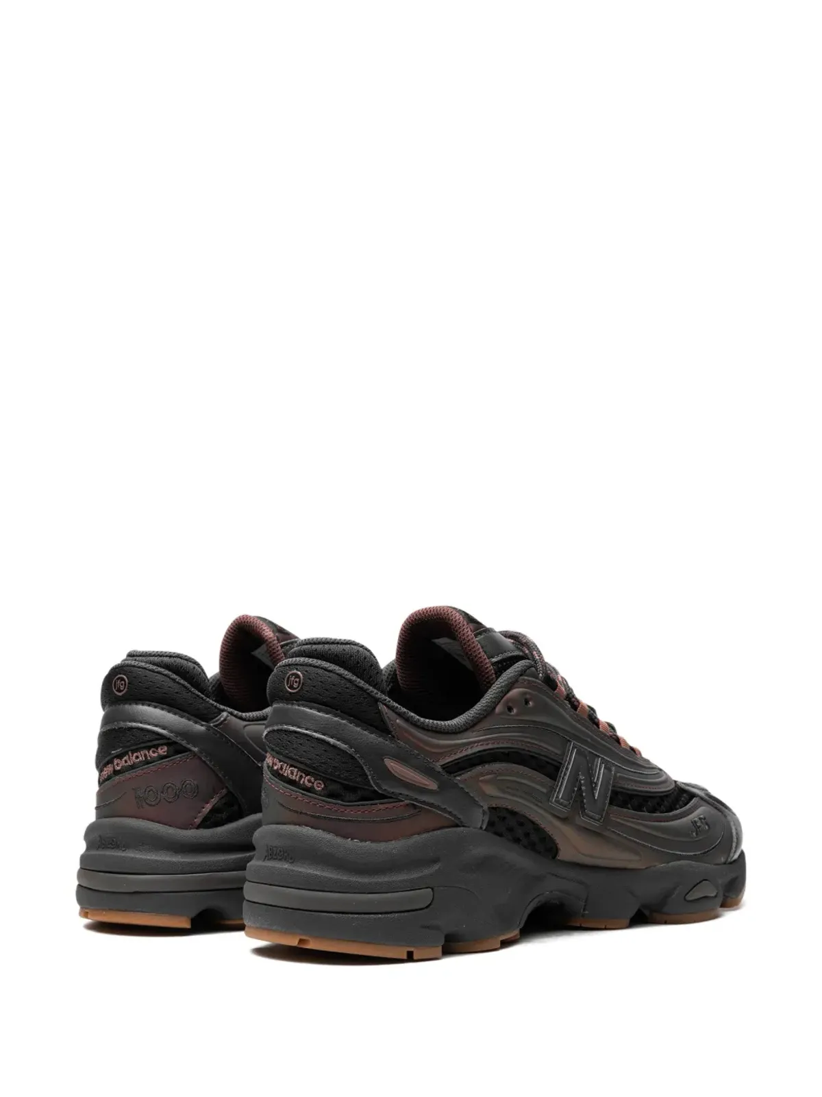 New Balance × ジョー・フレッシュグッズ 1000 ブラックアイス スニーカー - 画像3