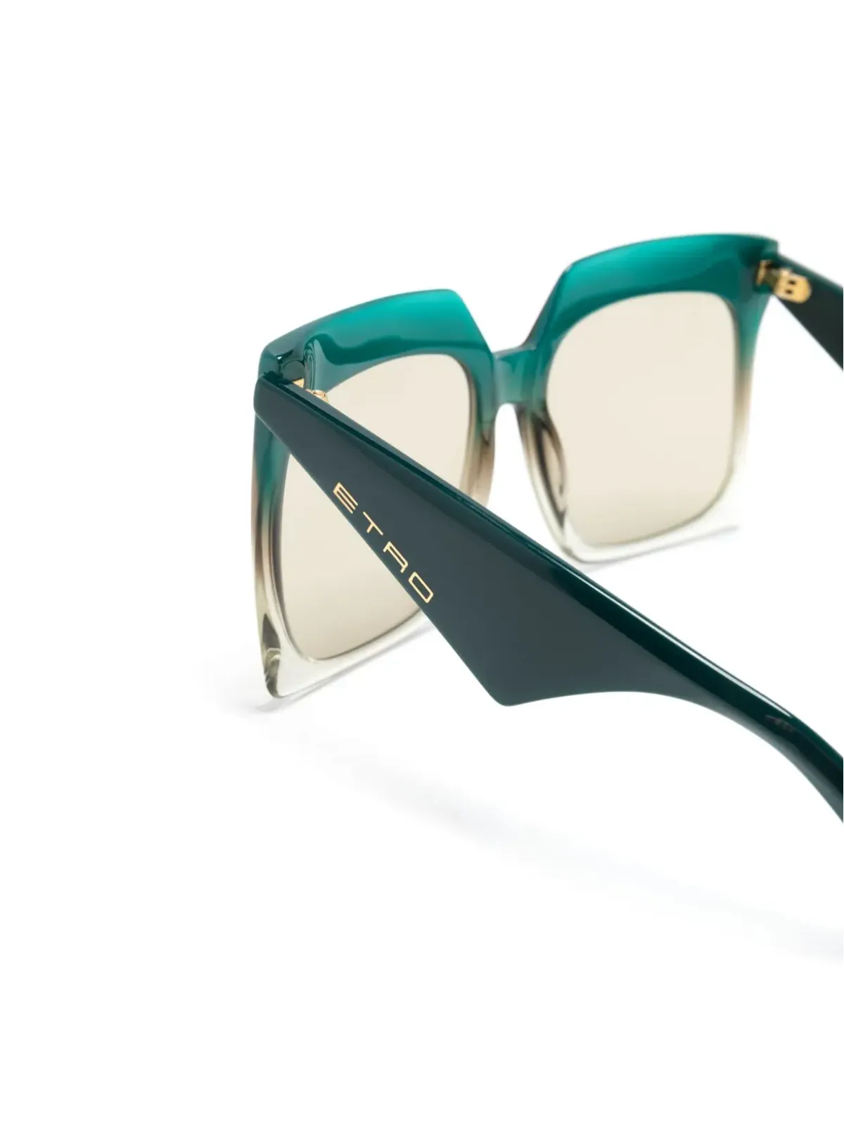 ETRO oversize square-frame sunglasses - 画像3
