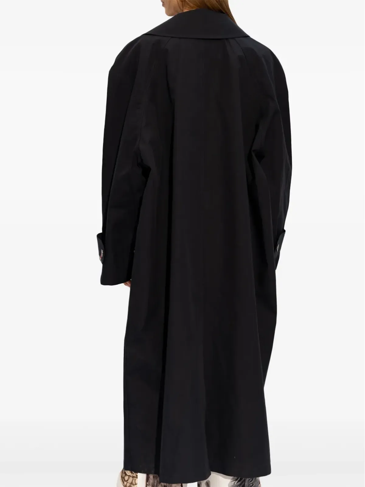 Marni シングルブレスト コットンコート - ブラック - 画像4