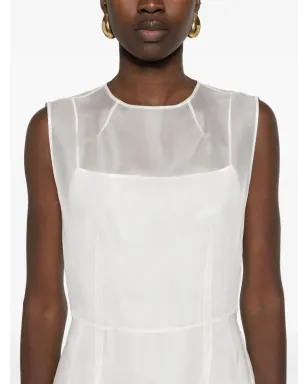 Gabriela Hearst マスロー オーガンザ ミディドレス - サムネイル5