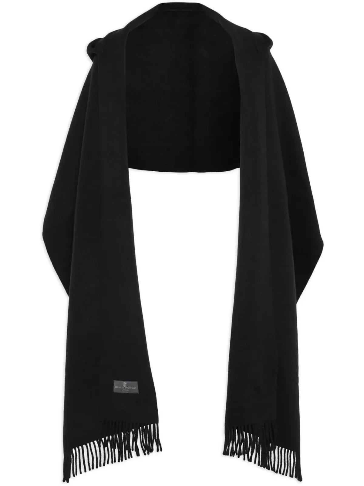 Brunello Cucinelli フード付きスカーフ - 画像1