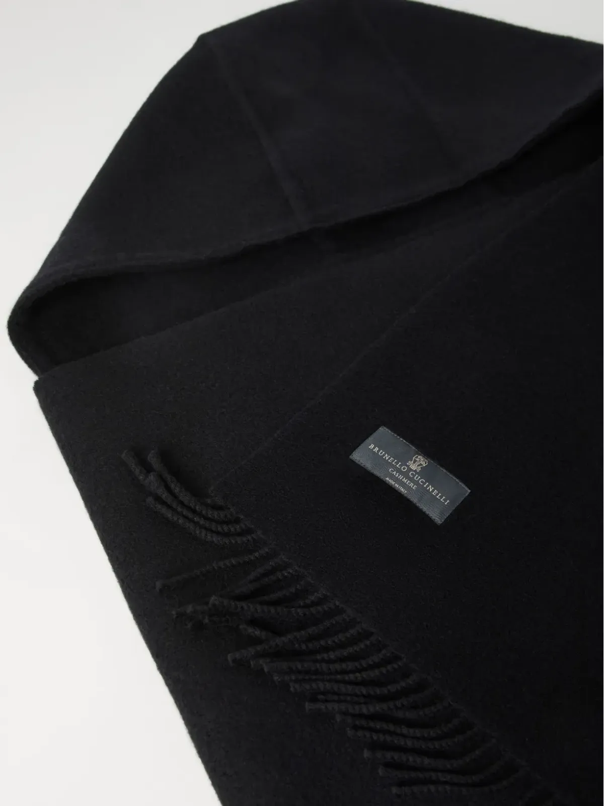 Brunello Cucinelli フード付きスカーフ - 画像3