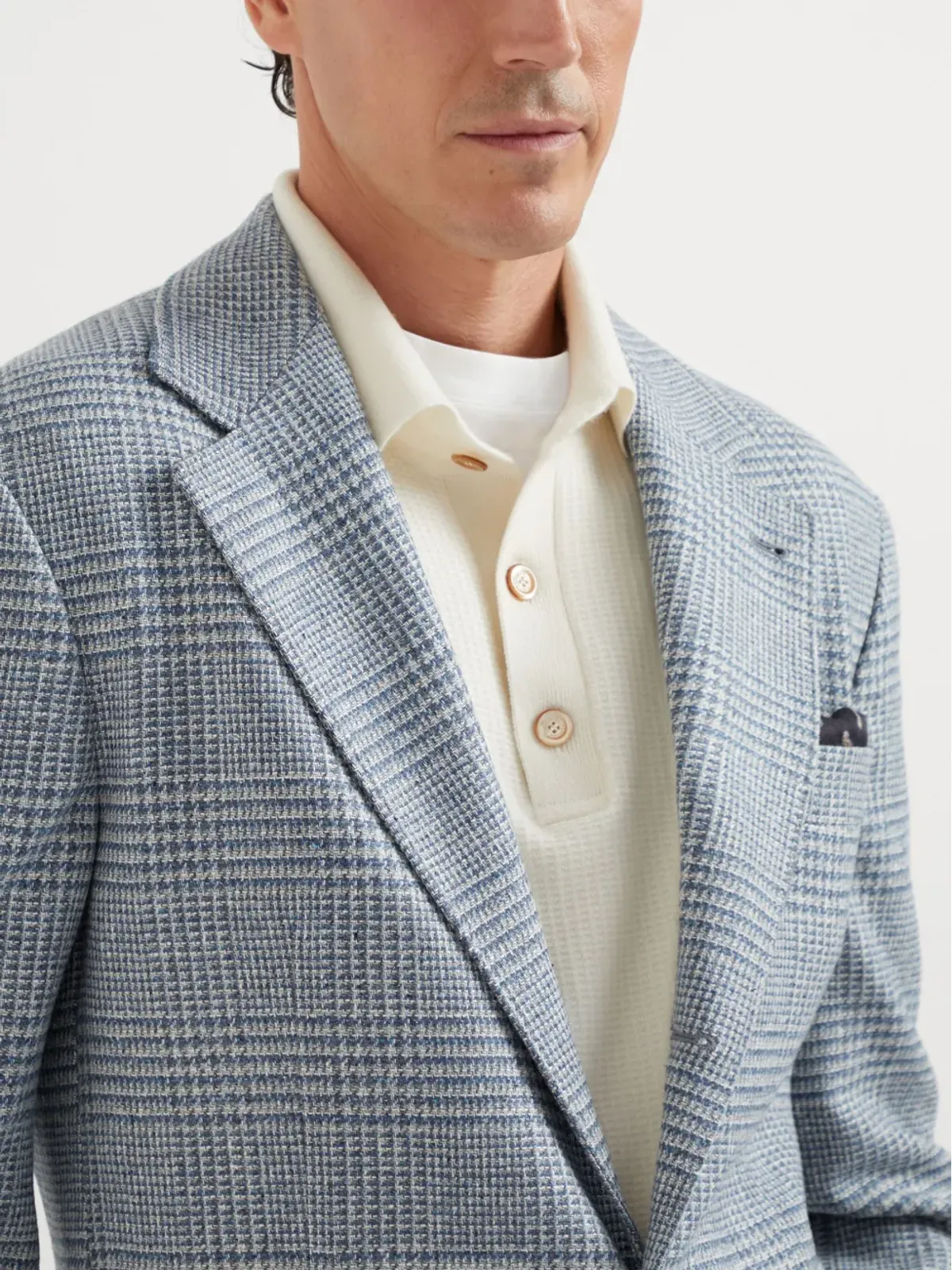 Brunello Cucinelli カヴァッロ ブレザー - ブルー - 画像5