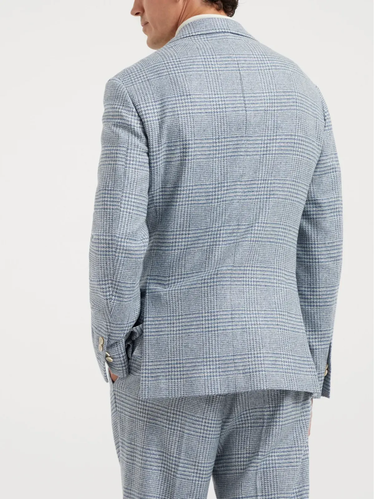 Brunello Cucinelli カヴァッロ ブレザー - ブルー - 画像4