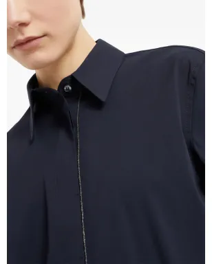 Brunello Cucinelli モニリチェーン ポプリン生地 シャツ - サムネイル5