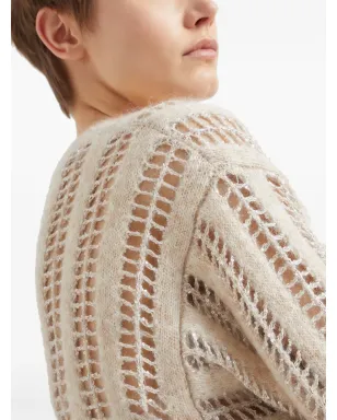 Brunello Cucinelli オープンニットセーター - サムネイル5