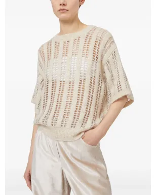 Brunello Cucinelli オープンニットセーター - サムネイル3