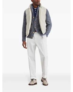 Brunello Cucinelli ロングスリーブ フィンニット ポロシャツ - サムネイル2