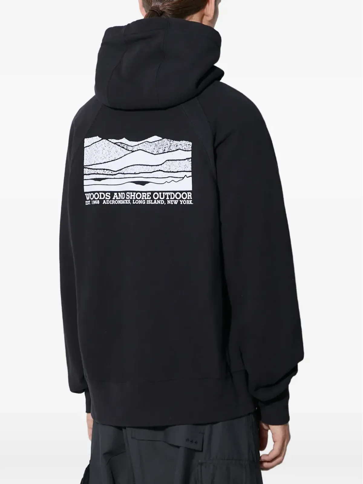 Engineered Garments プリントフーディー - 画像4