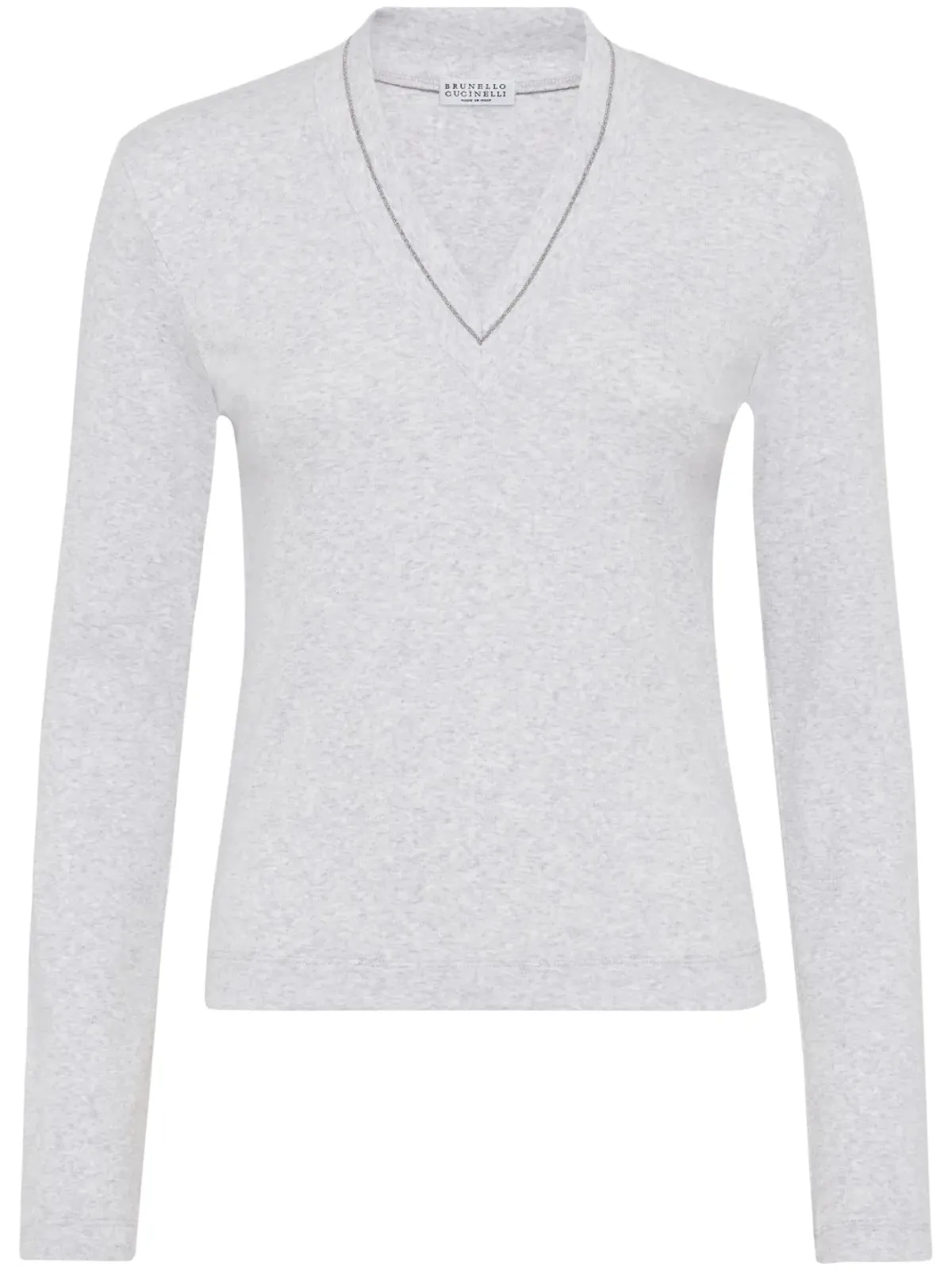 Brunello Cucinelli リブジャージートップ - 画像1