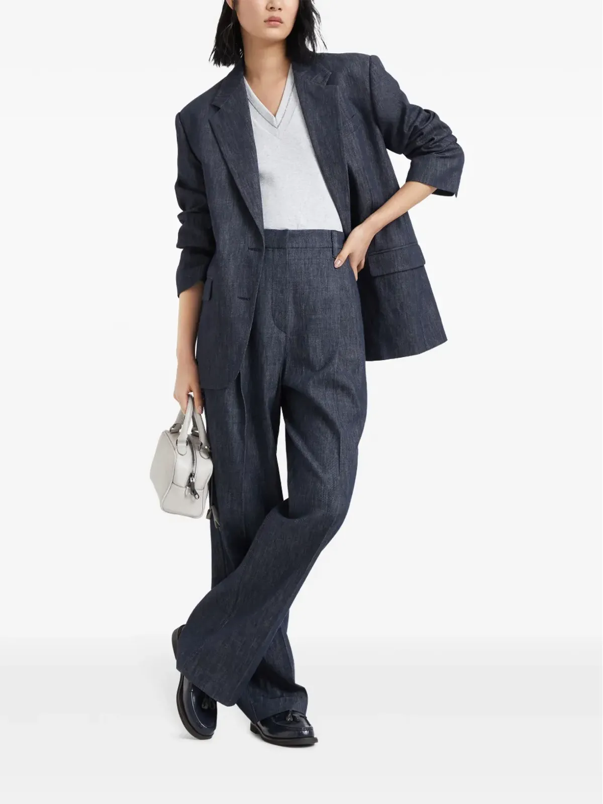 Brunello Cucinelli リブジャージートップ - 画像2