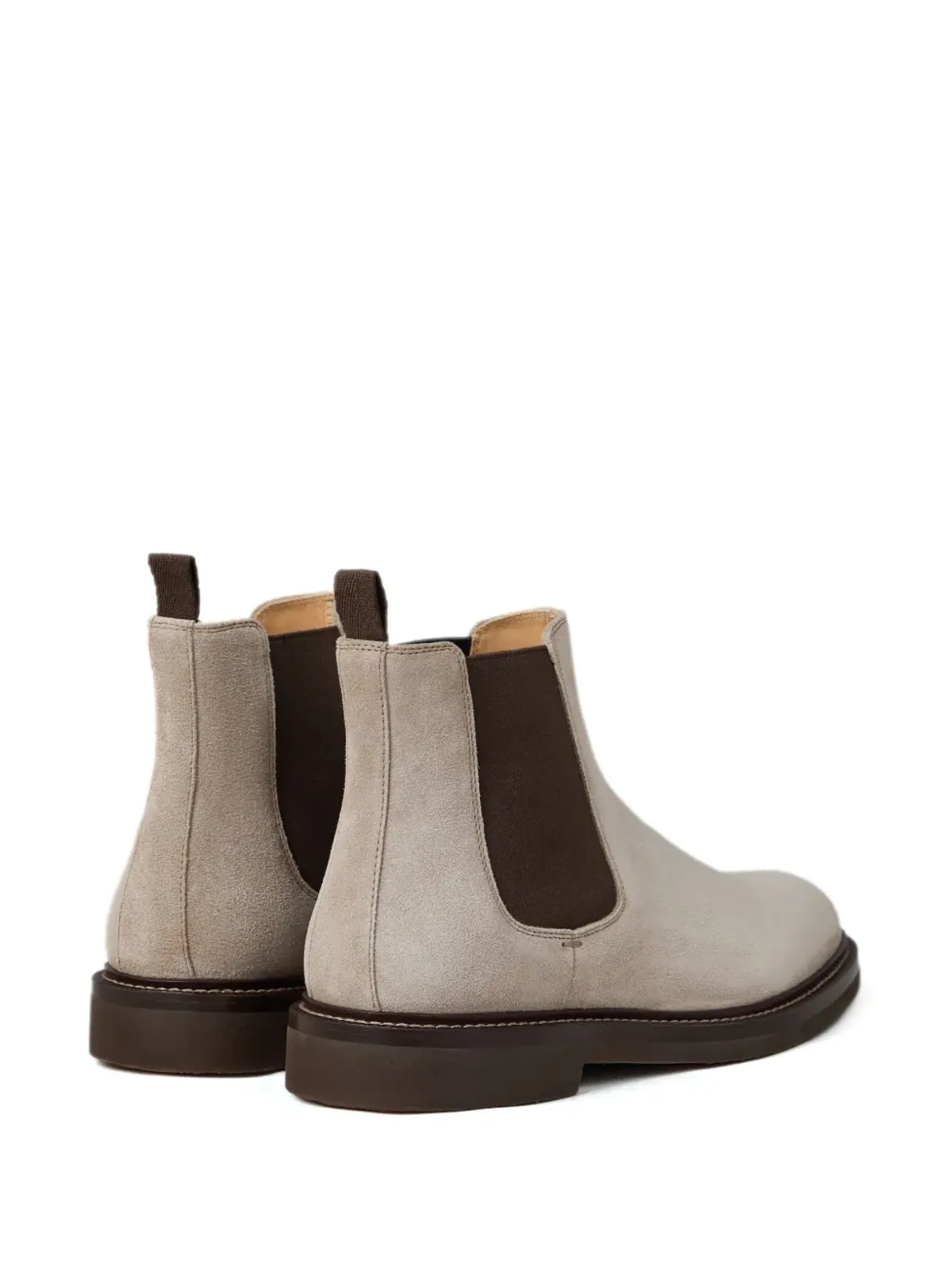 Brunello Cucinelli スエード アンクルブーツ - ニュートラルカラー - 画像3