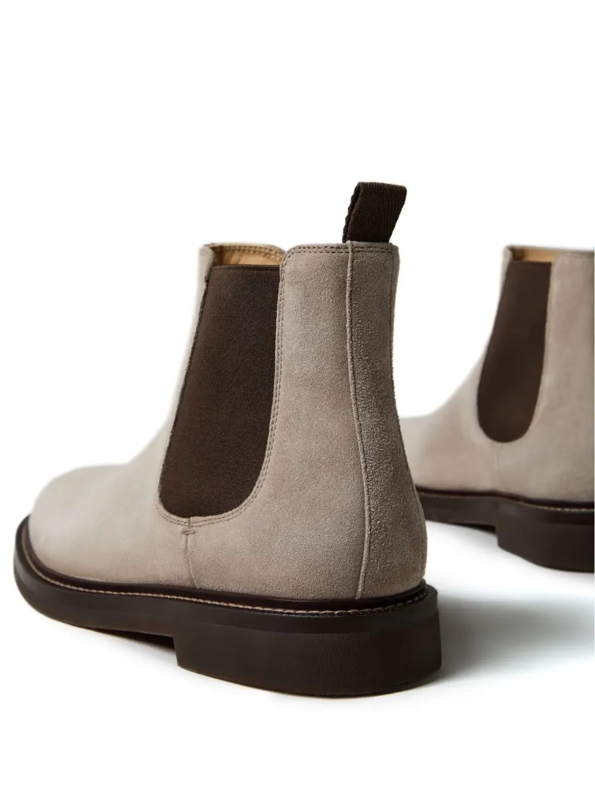 Brunello Cucinelli スエード アンクルブーツ - ニュートラルカラー - 画像4