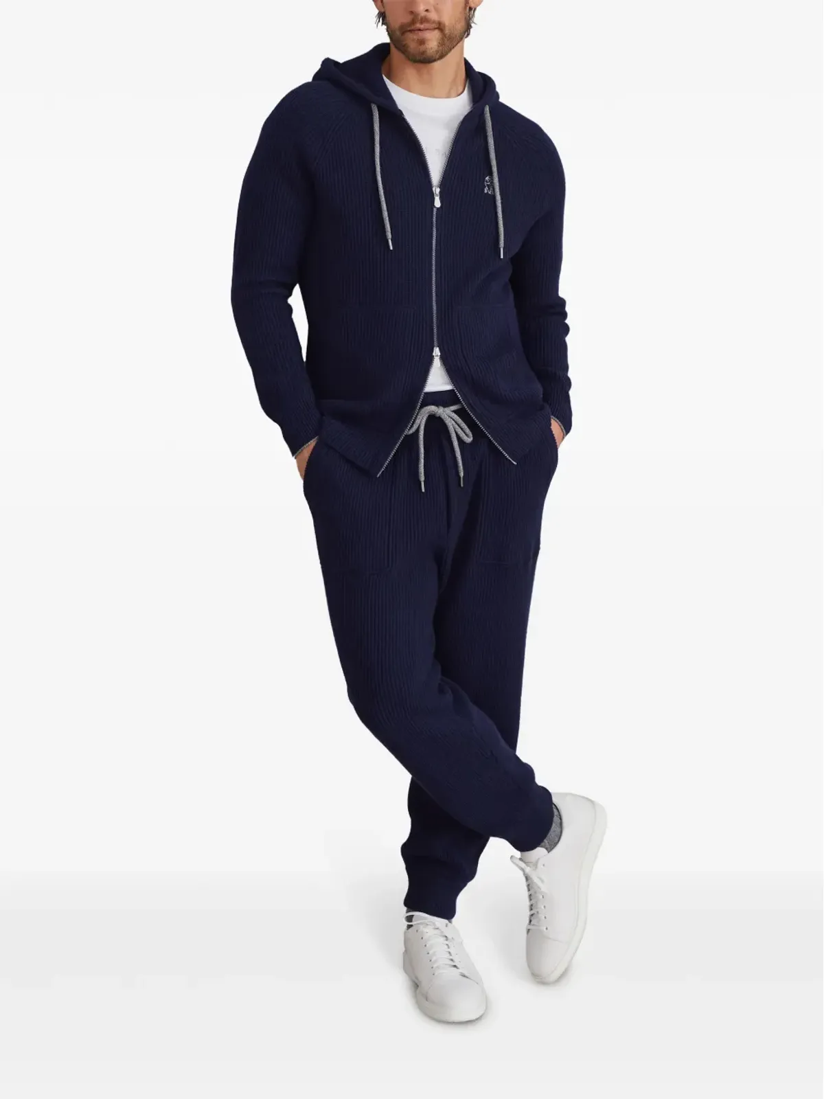 Brunello Cucinelli カシミア トラックパンツ - 画像2