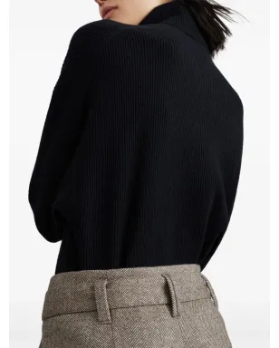 Brunello Cucinelli ヘリンボーン柄センタープレスパンツ ブラウン - サムネイル5