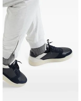 Brunello Cucinelli パネルドレザー スニーカー - サムネイル5