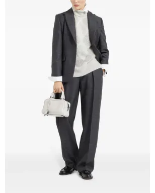 Brunello Cucinelli サルトリアルなリラックスパンツ - グレー - サムネイル2