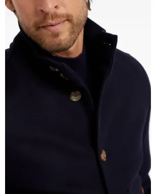 Brunello Cucinelli ハイネック ウール ジャケット - ブルー - サムネイル5