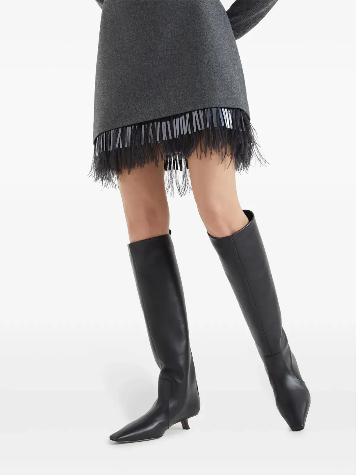 Brunello Cucinelli ニーハイブーツ - 画像5