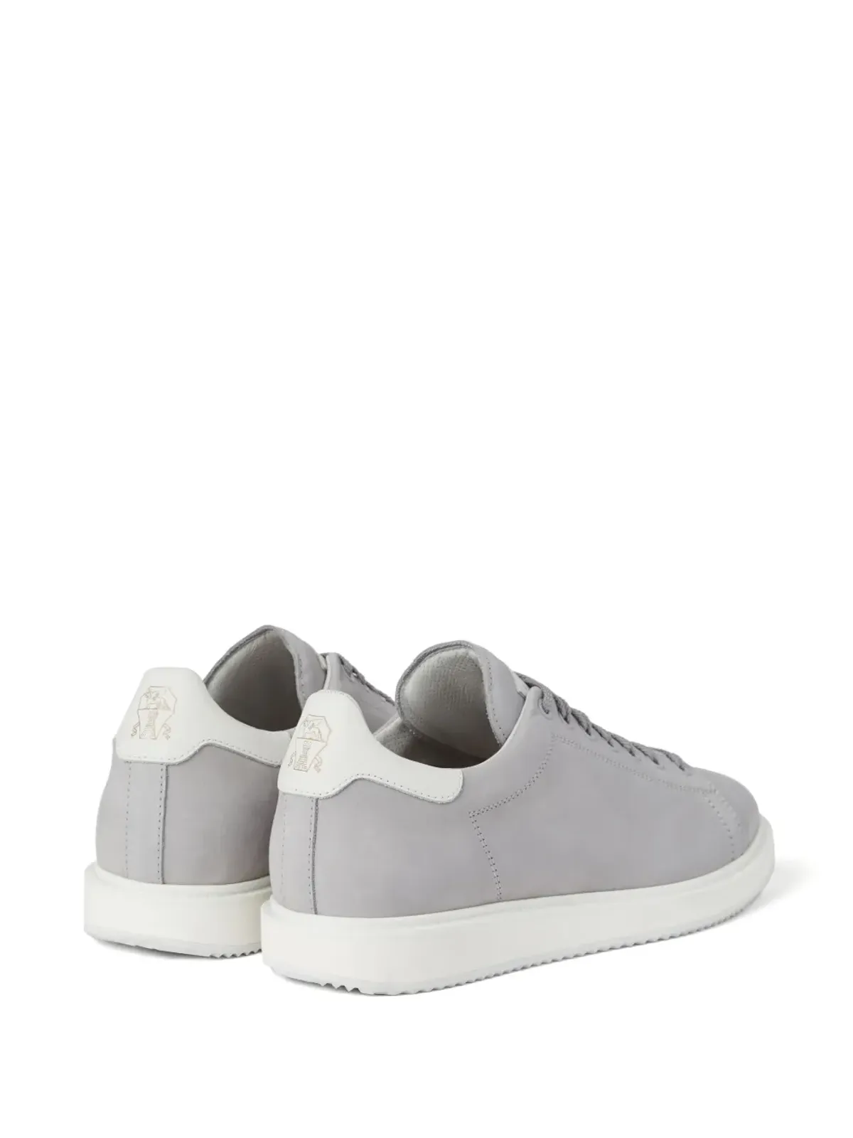 Brunello Cucinelli レザー スニーカー - グレー - 画像3