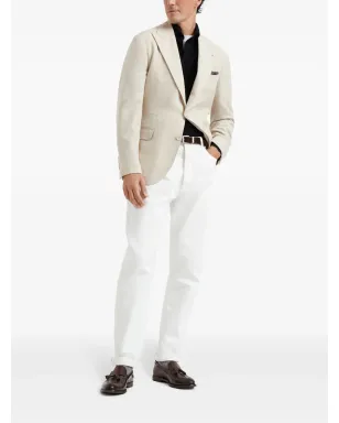 Brunello Cucinelli カシミア ポロシャツ ブラック - サムネイル2