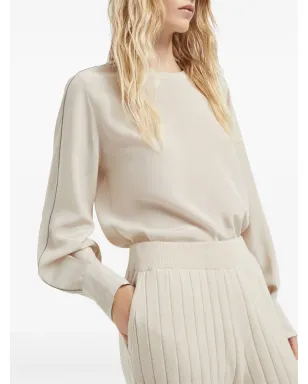 Brunello Cucinelli カシミアリブニットパンツ - サムネイル5