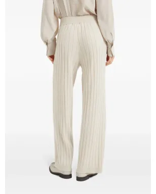Brunello Cucinelli カシミアリブニットパンツ - サムネイル4