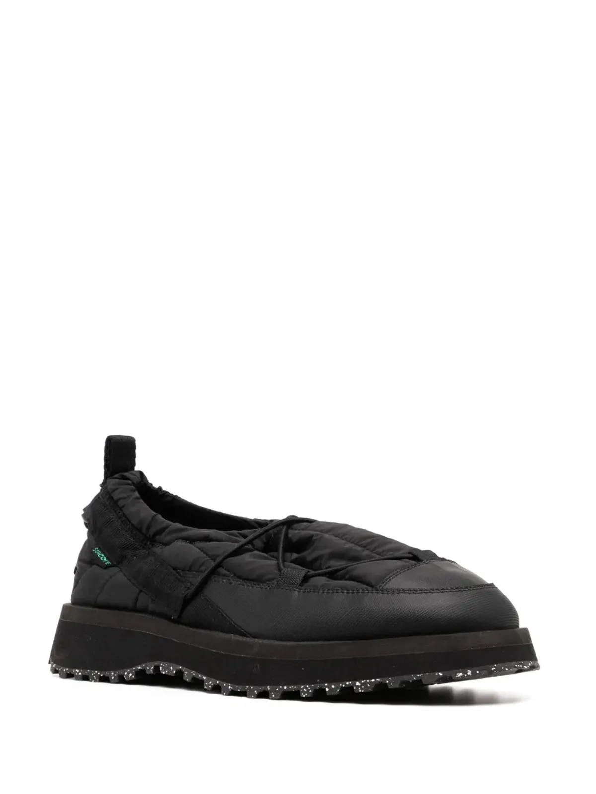 Suicoke Pepper-Trab-Eco quilted sneakers - Black - 画像2