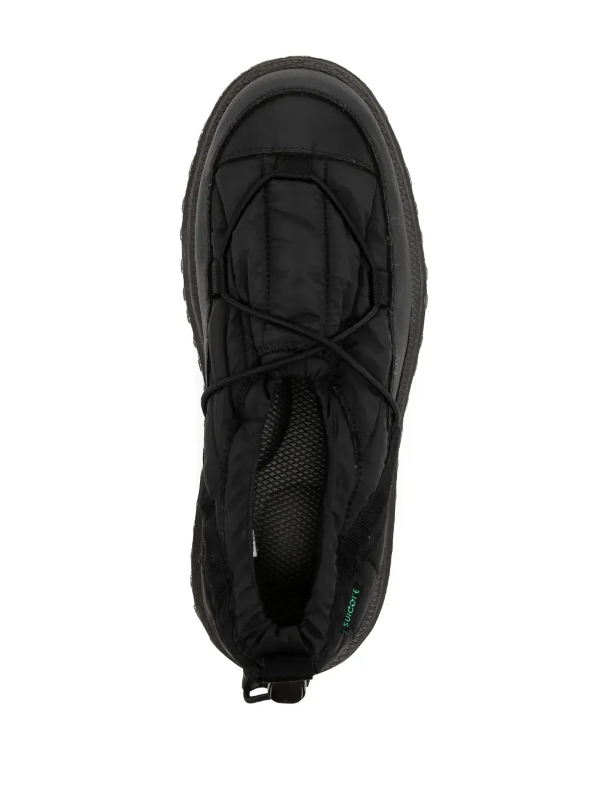 Suicoke Pepper-Trab-Eco quilted sneakers - Black - 画像4