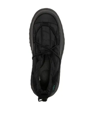 Suicoke Pepper-Trab-Eco quilted sneakers - Black - サムネイル4