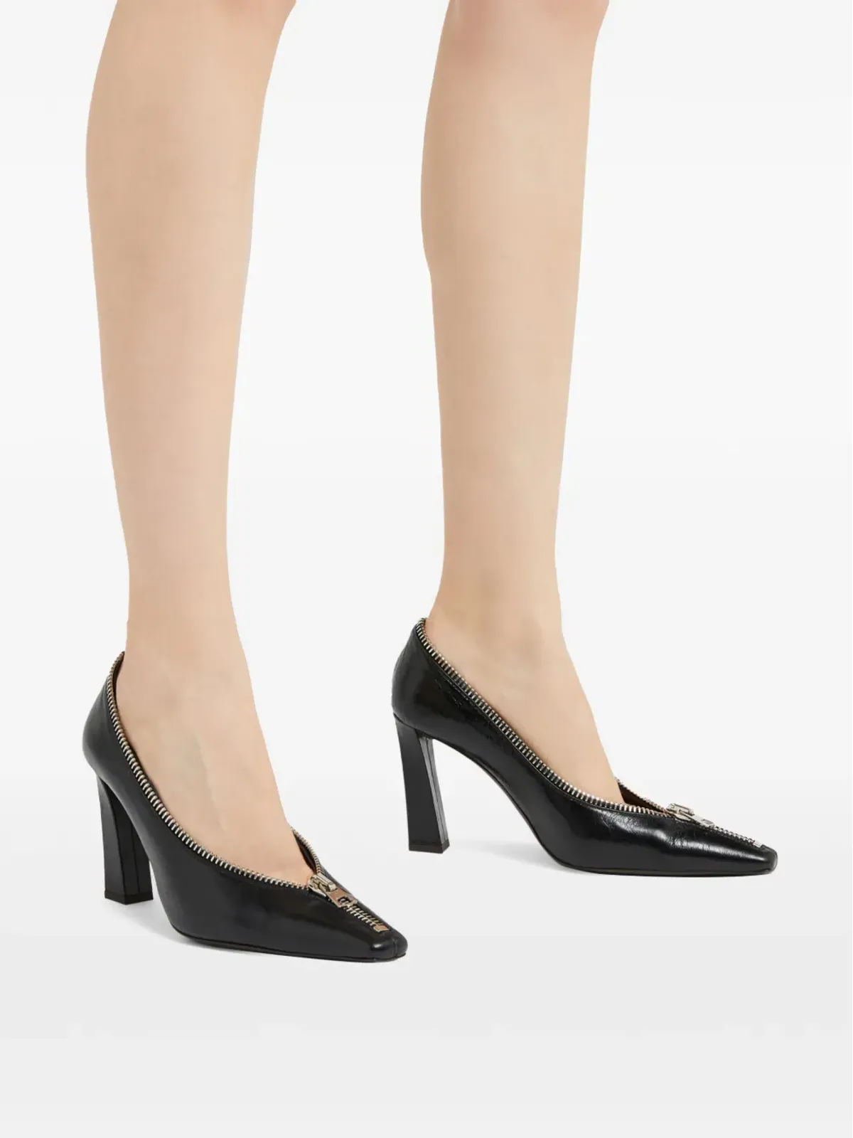 Giuseppe Zanotti 90mm オレイン ムール - ブラック - 画像5