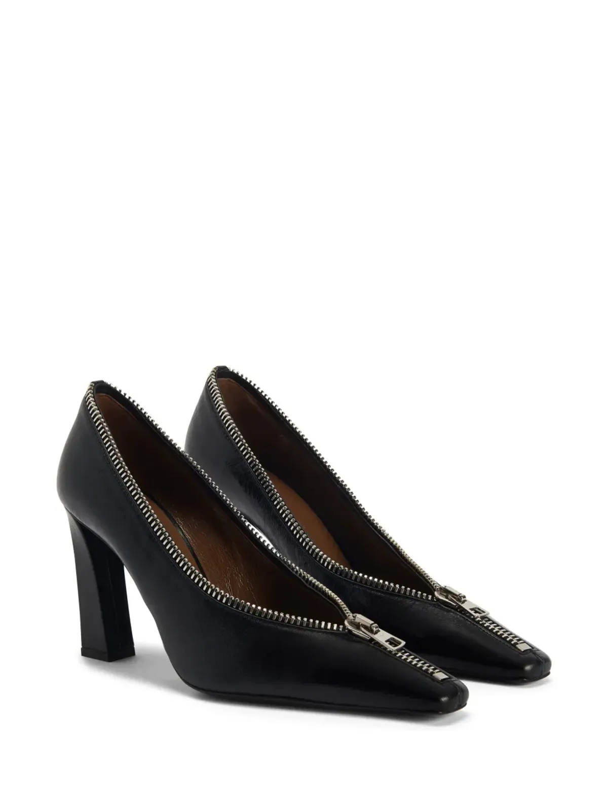 Giuseppe Zanotti 90mm オレイン ムール - ブラック - 画像2