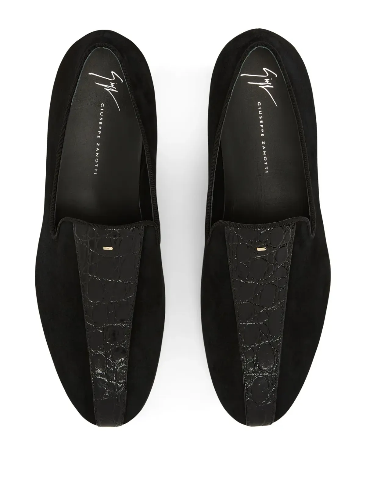 Giuseppe Zanotti タキシード ローファー - ブラック - 画像4