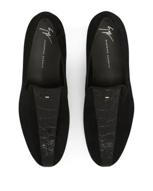Giuseppe Zanotti タキシード ローファー - ブラック - サムネイル4