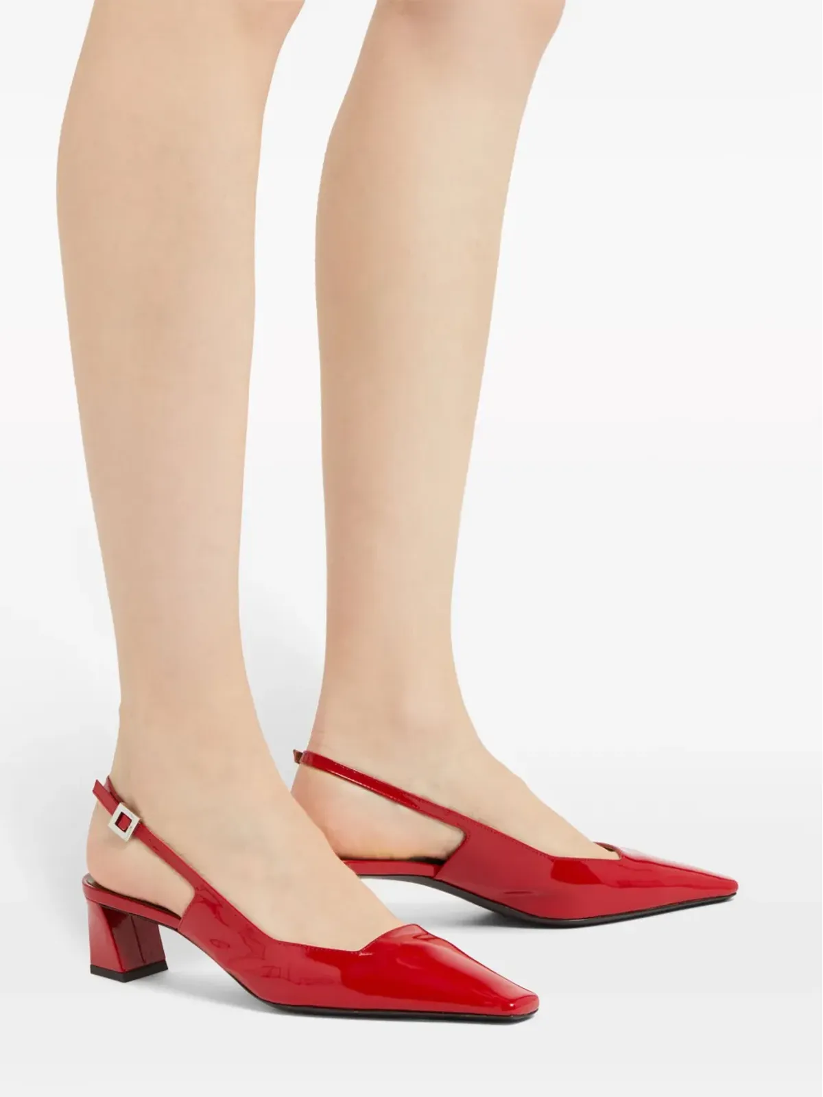 Giuseppe Zanotti ブレンダ スリングバックパンプス - レッド - 画像5