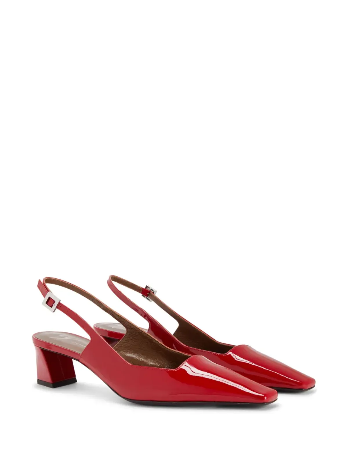 Giuseppe Zanotti ブレンダ スリングバックパンプス - レッド - 画像2