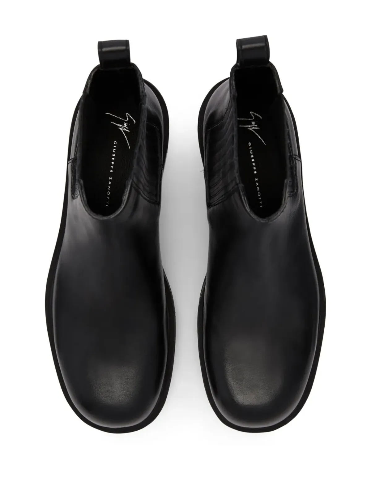 Giuseppe Zanotti Peyen レザー アンクルブーツ - ブラック - 画像4