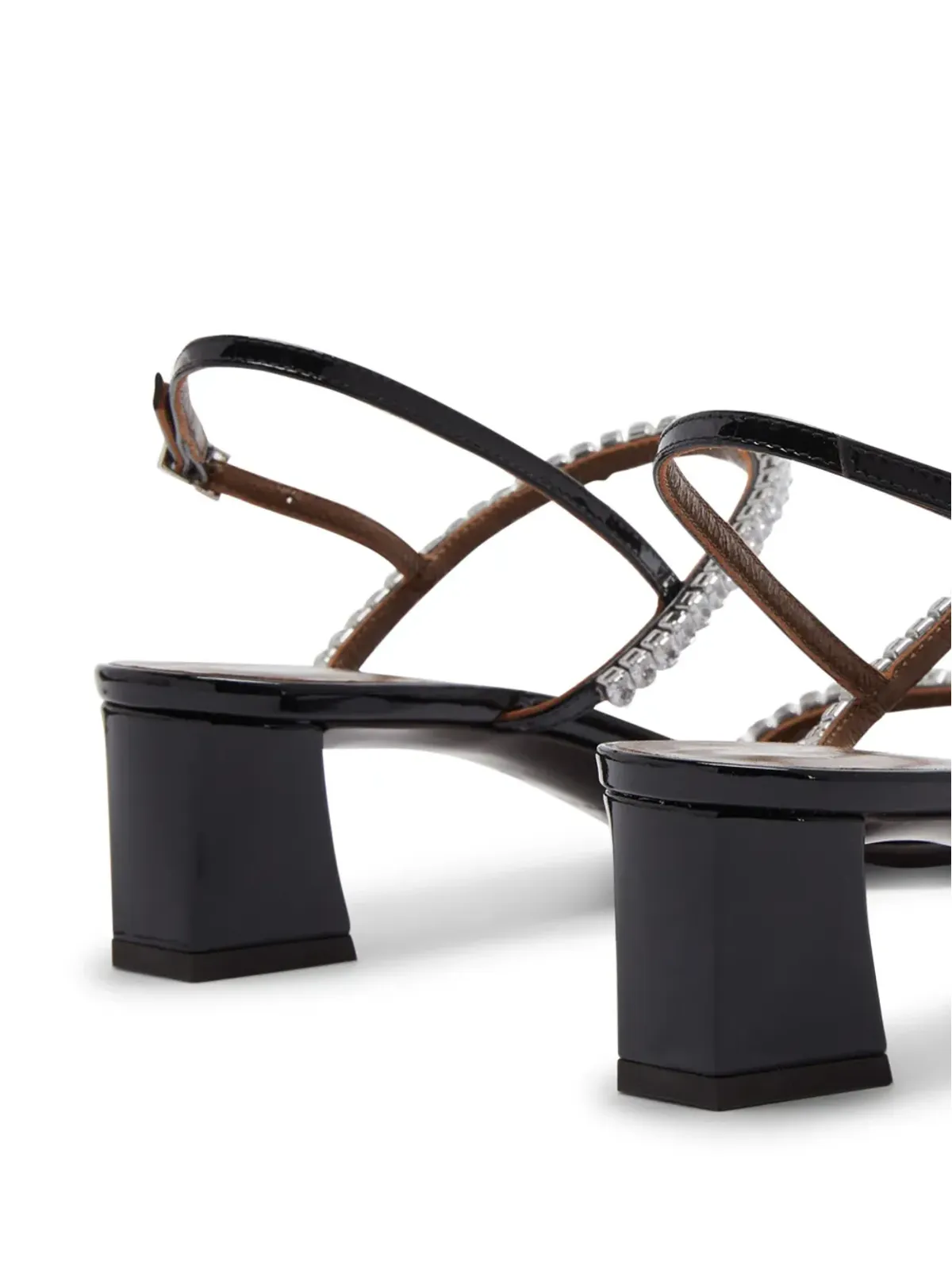 Giuseppe Zanotti ヴァレンティーヌ クリスタル サンダル - 画像4
