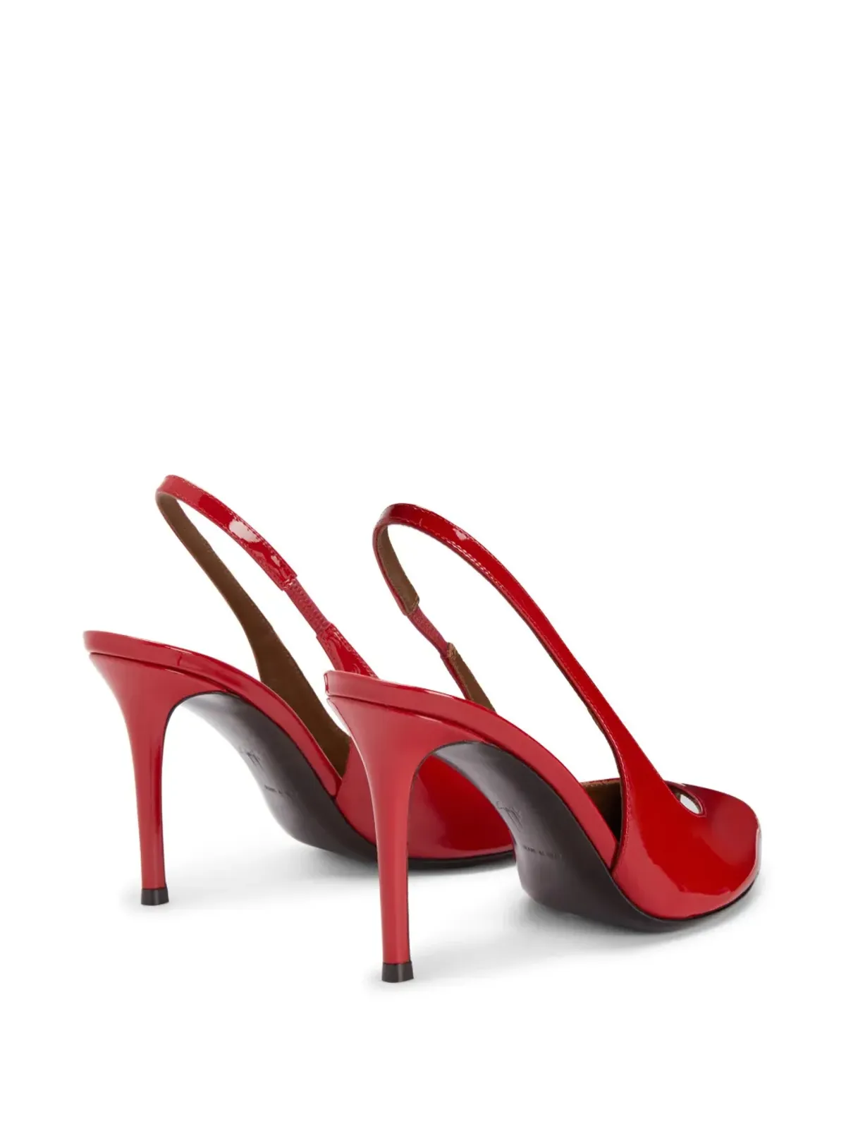 Giuseppe Zanotti 90mm Intriigo オープントゥ サンダル - レッド - 画像3