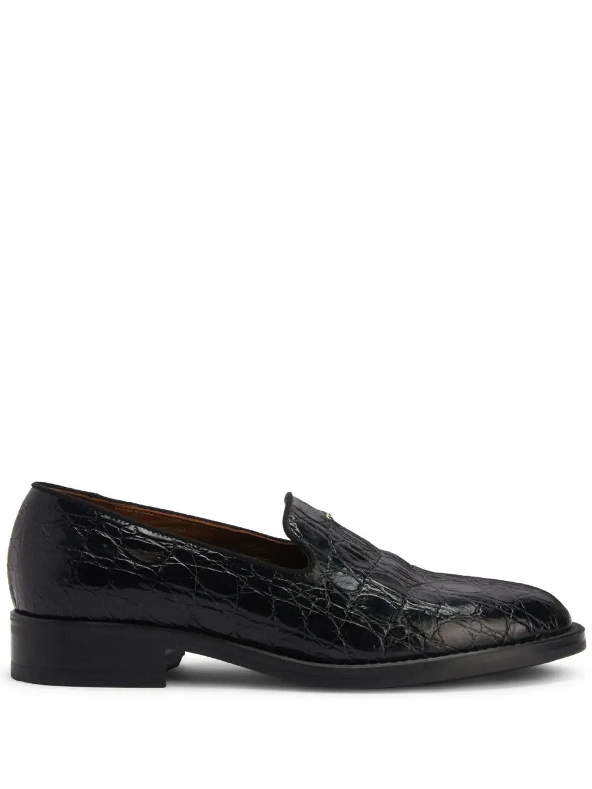 Giuseppe Zanotti Dories レザー ローファー - ブラック - 画像1