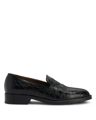 Giuseppe Zanotti Dories レザー ローファー - ブラック - サムネイル1