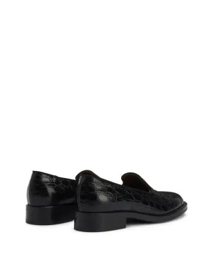 Giuseppe Zanotti Dories レザー ローファー - ブラック - サムネイル3