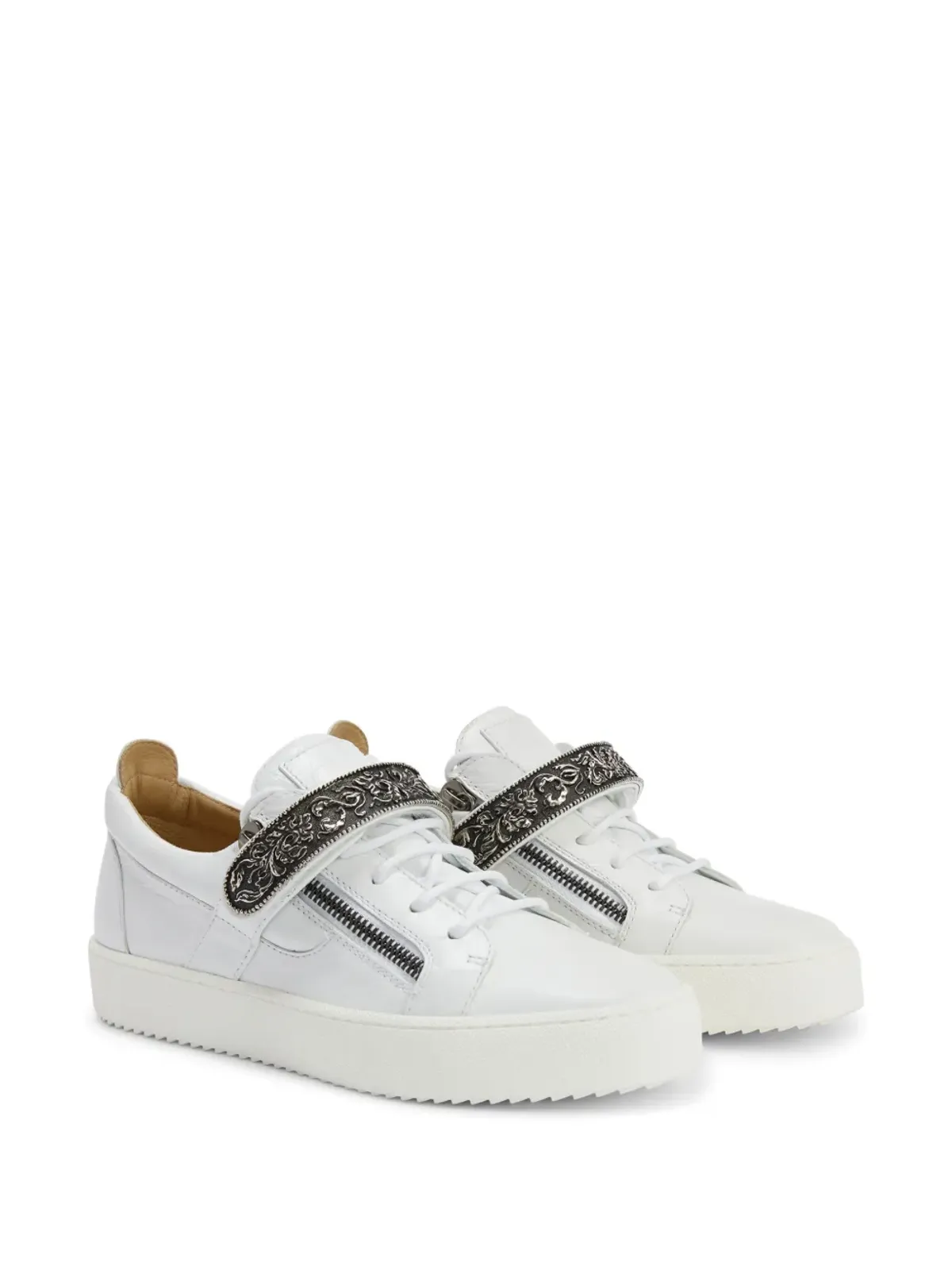 Giuseppe Zanotti Coby Deluxe スニーカー - ホワイト - 画像2