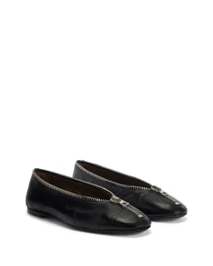 Giuseppe Zanotti オレイン フラット バレエシューズ ブラック - サムネイル2